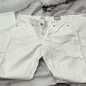 NWT no boundaries white jeans